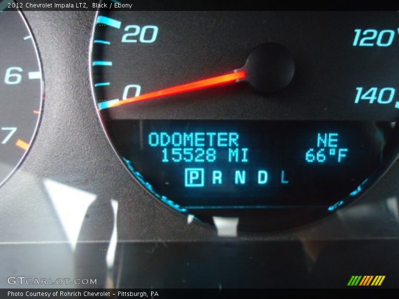 Black / Ebony 2012 Chevrolet Impala LTZ