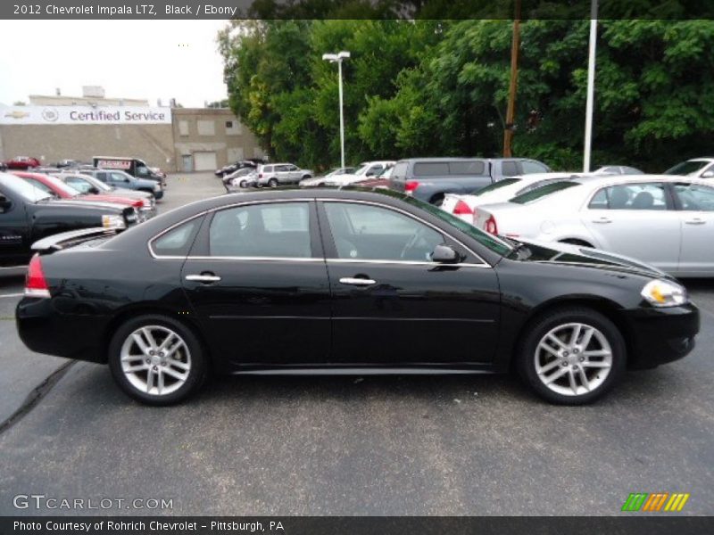 Black / Ebony 2012 Chevrolet Impala LTZ