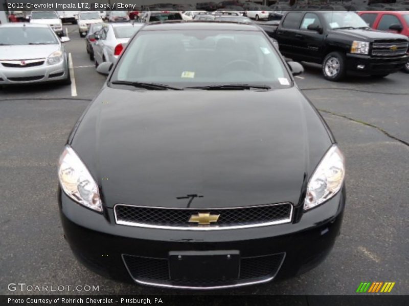 Black / Ebony 2012 Chevrolet Impala LTZ