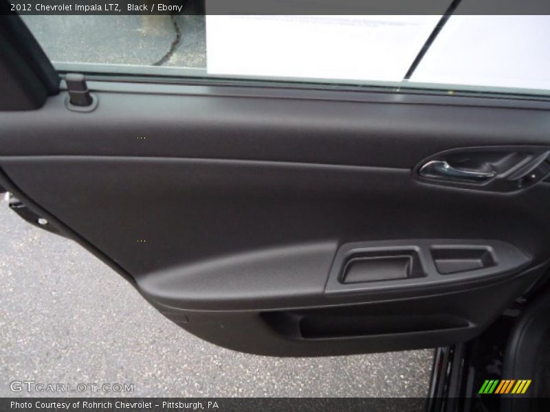 Black / Ebony 2012 Chevrolet Impala LTZ