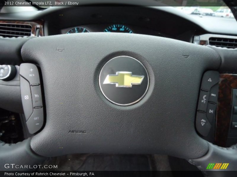 Black / Ebony 2012 Chevrolet Impala LTZ