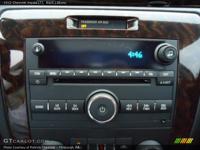 Black / Ebony 2012 Chevrolet Impala LTZ