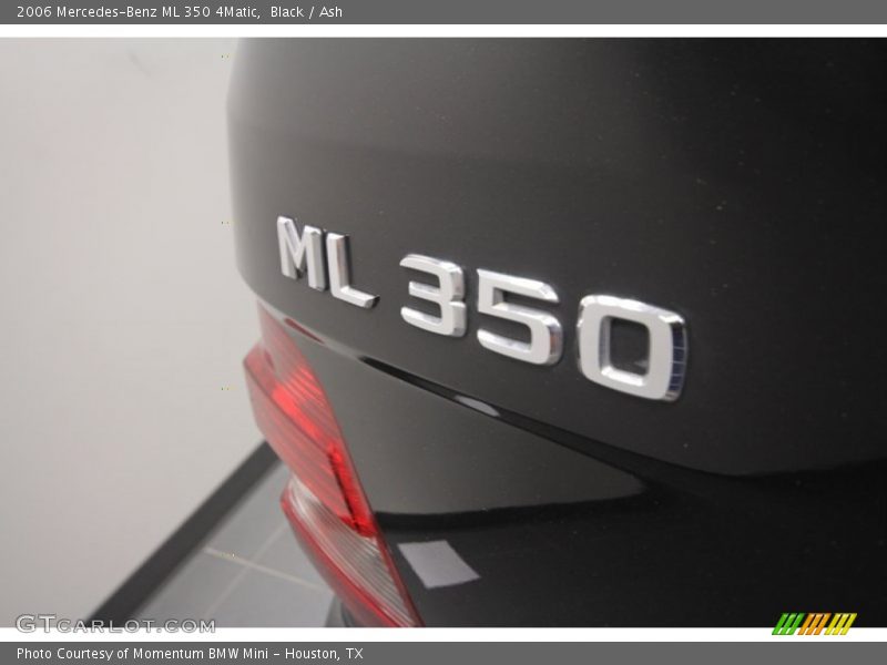 Black / Ash 2006 Mercedes-Benz ML 350 4Matic