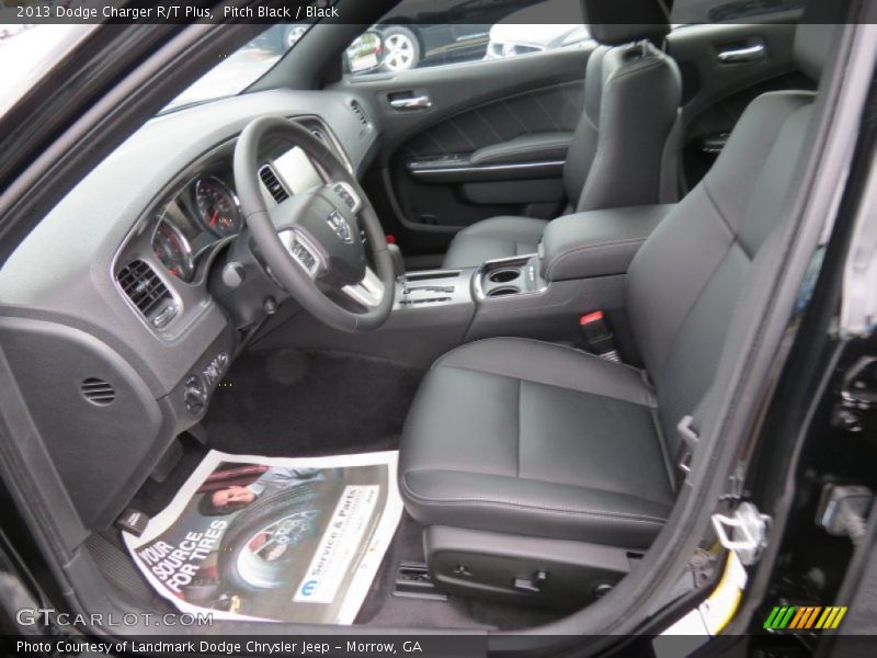 Front Seat of 2013 Charger R/T Plus