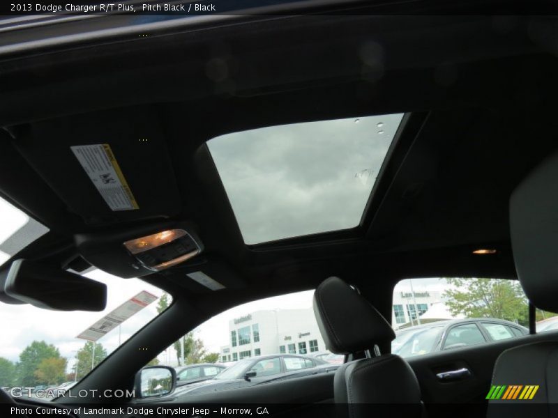 Sunroof of 2013 Charger R/T Plus