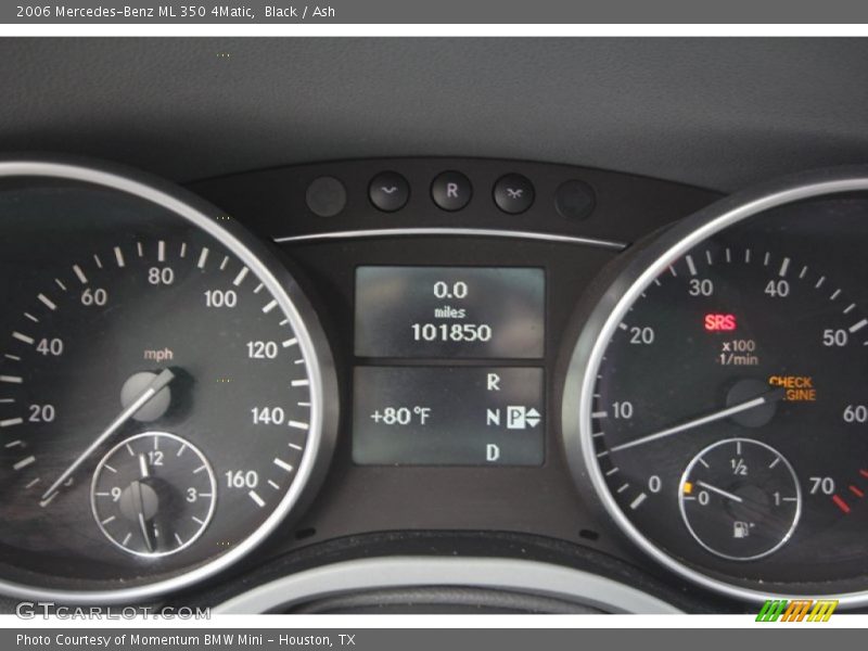 Black / Ash 2006 Mercedes-Benz ML 350 4Matic