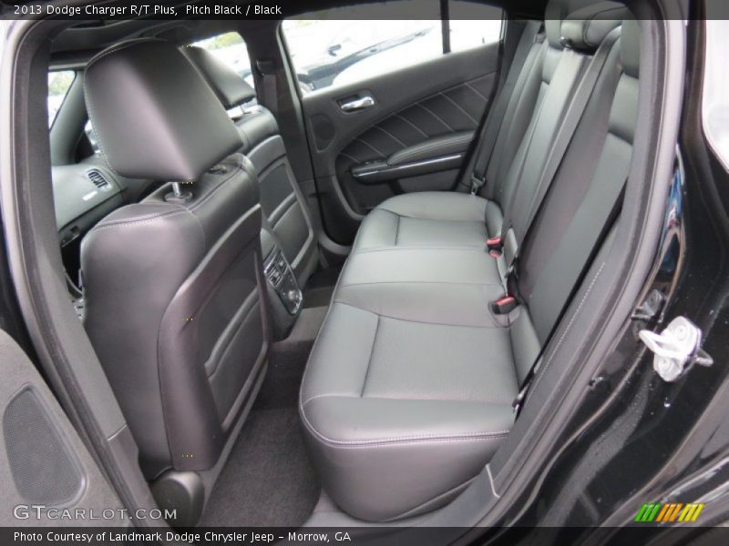 Rear Seat of 2013 Charger R/T Plus