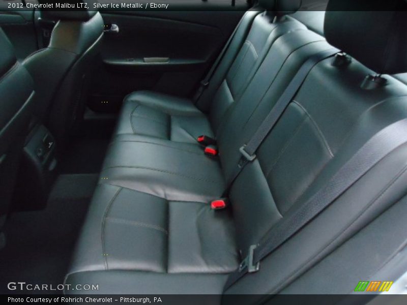 Silver Ice Metallic / Ebony 2012 Chevrolet Malibu LTZ