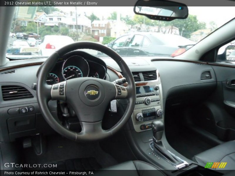 Silver Ice Metallic / Ebony 2012 Chevrolet Malibu LTZ