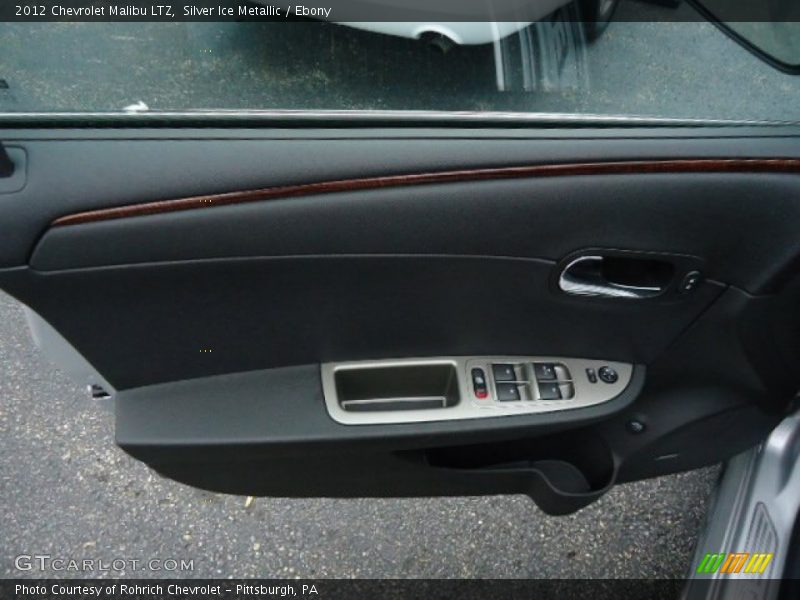 Silver Ice Metallic / Ebony 2012 Chevrolet Malibu LTZ