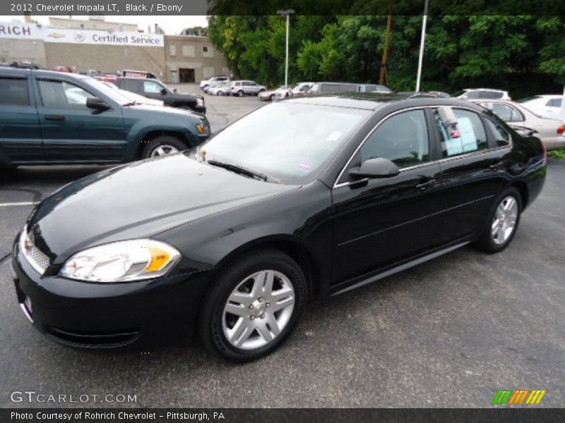 Black / Ebony 2012 Chevrolet Impala LT