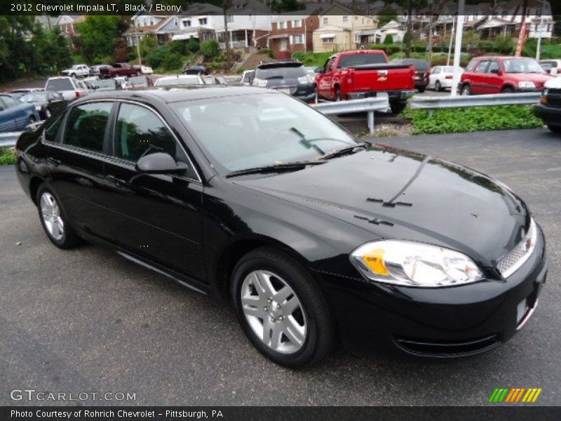 Black / Ebony 2012 Chevrolet Impala LT