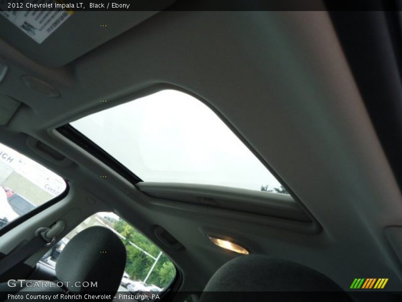 Black / Ebony 2012 Chevrolet Impala LT