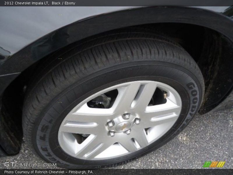 Black / Ebony 2012 Chevrolet Impala LT