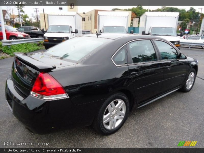 Black / Ebony 2012 Chevrolet Impala LT