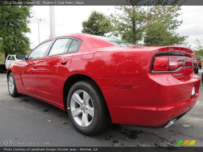 Redline 3 Coat Pearl / Black 2013 Dodge Charger SE