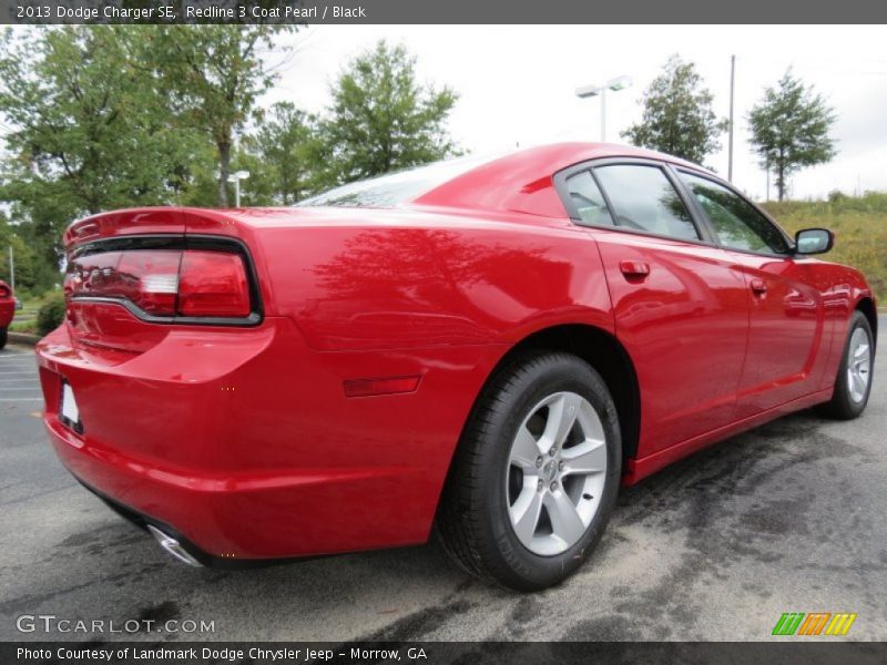 Redline 3 Coat Pearl / Black 2013 Dodge Charger SE