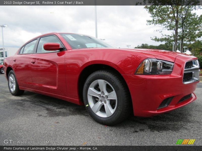 Redline 3 Coat Pearl / Black 2013 Dodge Charger SE