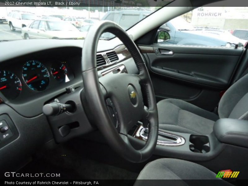 Black / Ebony 2012 Chevrolet Impala LT