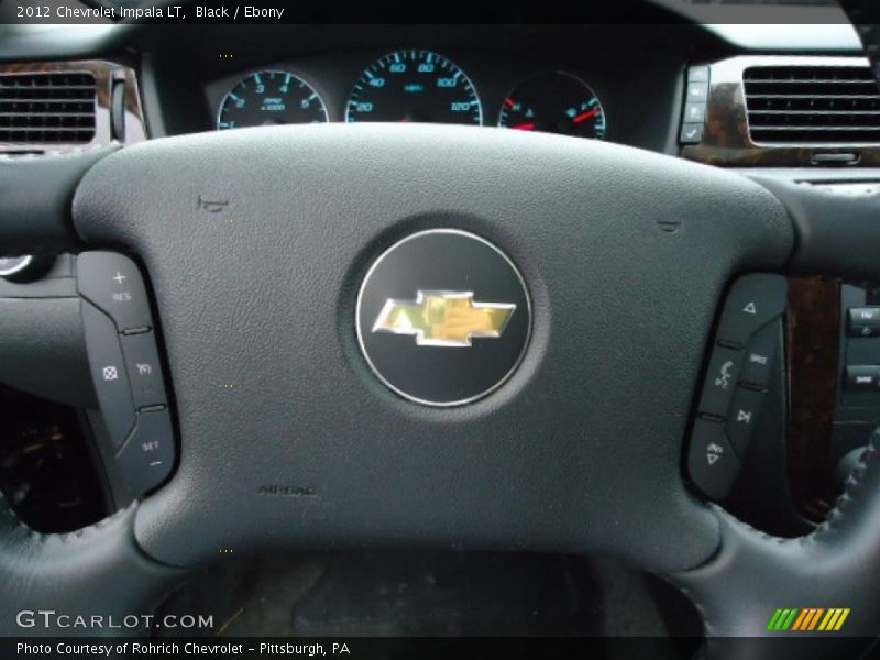 Black / Ebony 2012 Chevrolet Impala LT