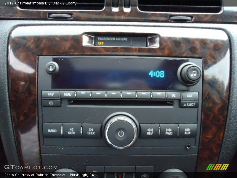 Black / Ebony 2012 Chevrolet Impala LT