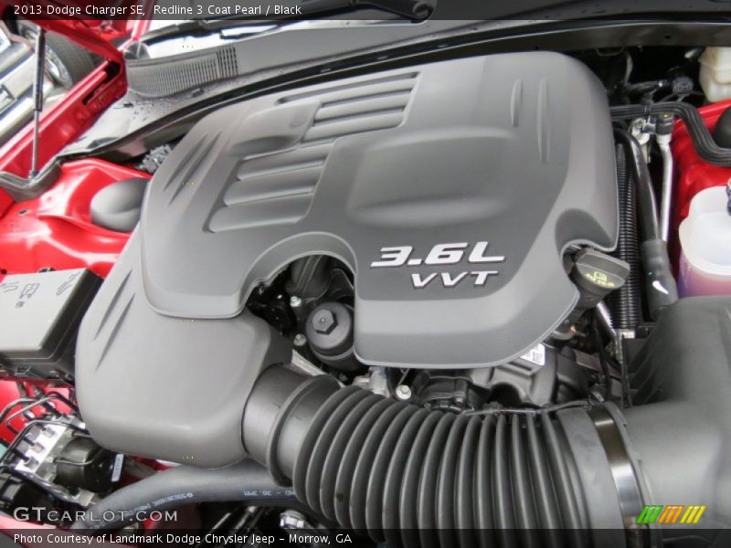 Redline 3 Coat Pearl / Black 2013 Dodge Charger SE