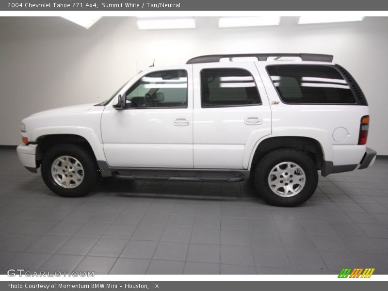 Summit White / Tan/Neutral 2004 Chevrolet Tahoe Z71 4x4