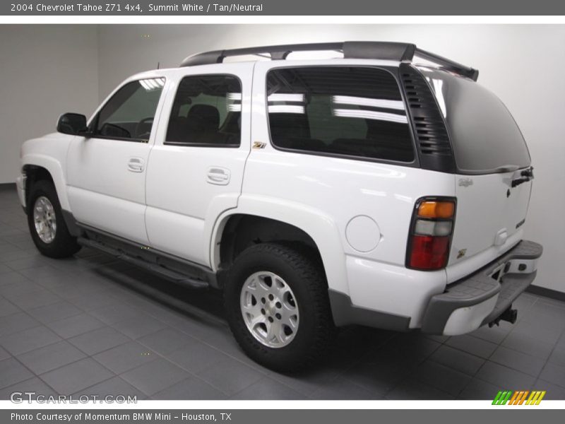 Summit White / Tan/Neutral 2004 Chevrolet Tahoe Z71 4x4