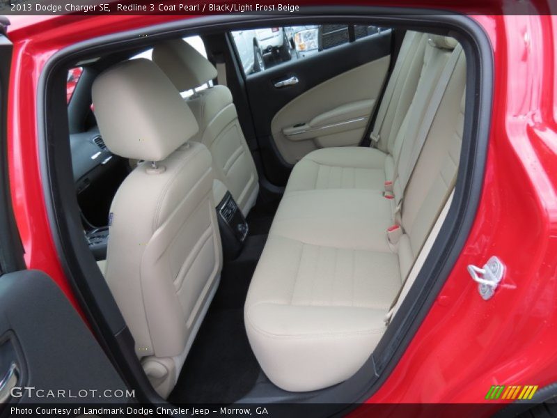 Redline 3 Coat Pearl / Black/Light Frost Beige 2013 Dodge Charger SE