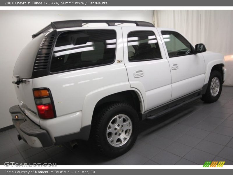 Summit White / Tan/Neutral 2004 Chevrolet Tahoe Z71 4x4