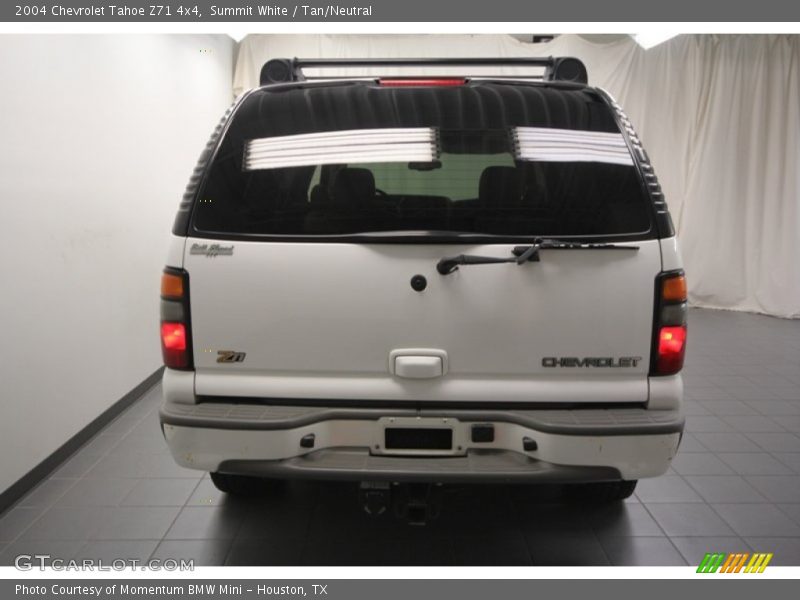 Summit White / Tan/Neutral 2004 Chevrolet Tahoe Z71 4x4