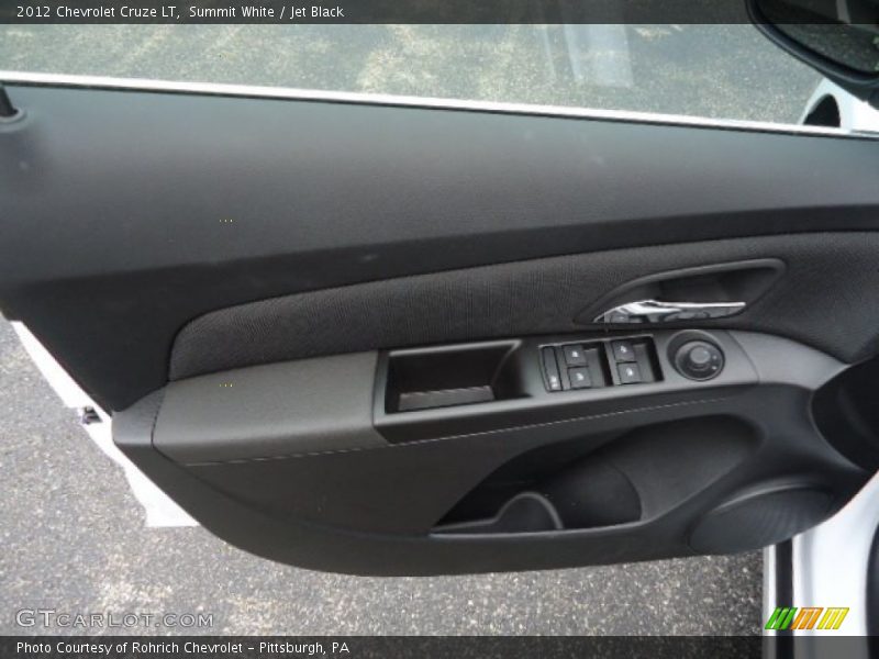 Summit White / Jet Black 2012 Chevrolet Cruze LT