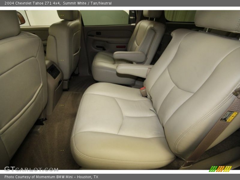 Summit White / Tan/Neutral 2004 Chevrolet Tahoe Z71 4x4