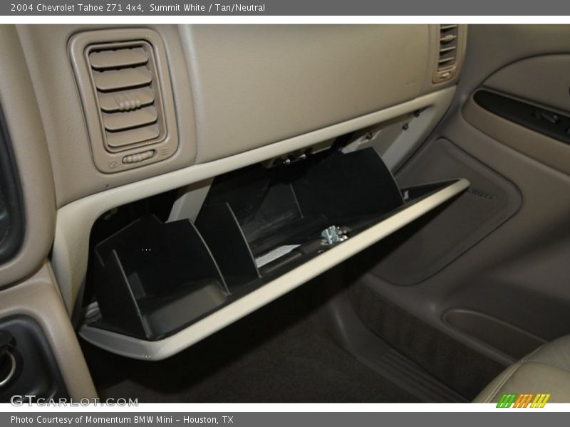 Summit White / Tan/Neutral 2004 Chevrolet Tahoe Z71 4x4