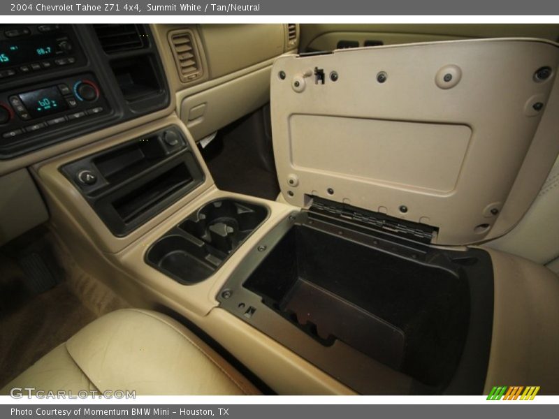 Summit White / Tan/Neutral 2004 Chevrolet Tahoe Z71 4x4