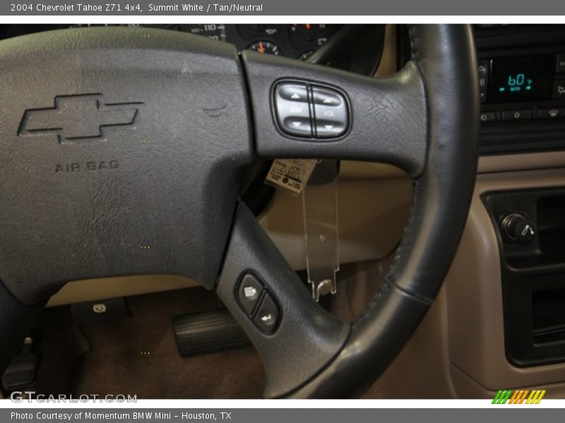 Summit White / Tan/Neutral 2004 Chevrolet Tahoe Z71 4x4