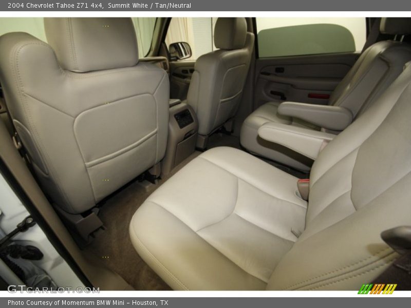 Summit White / Tan/Neutral 2004 Chevrolet Tahoe Z71 4x4