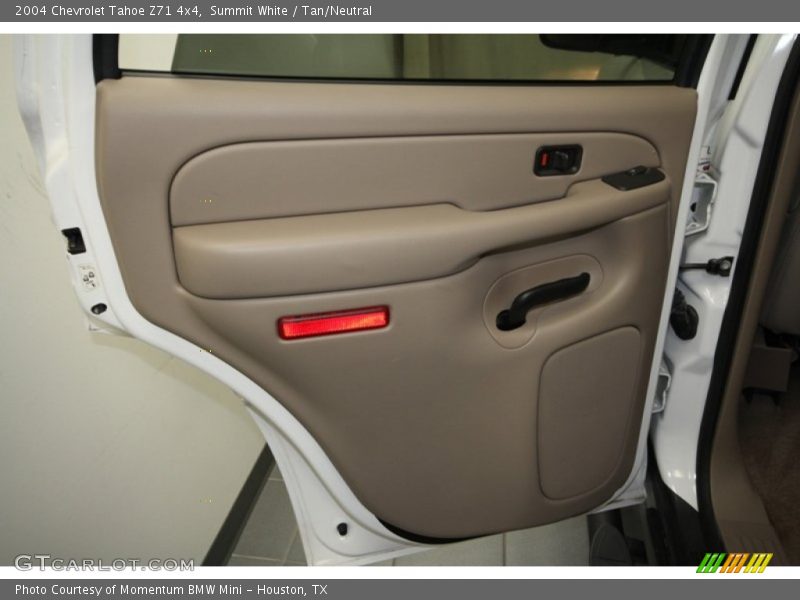 Summit White / Tan/Neutral 2004 Chevrolet Tahoe Z71 4x4