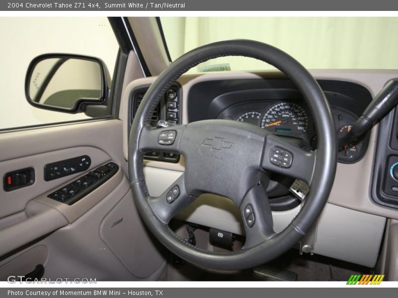 Summit White / Tan/Neutral 2004 Chevrolet Tahoe Z71 4x4
