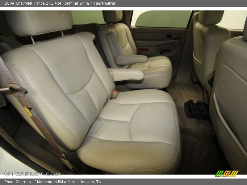 Summit White / Tan/Neutral 2004 Chevrolet Tahoe Z71 4x4