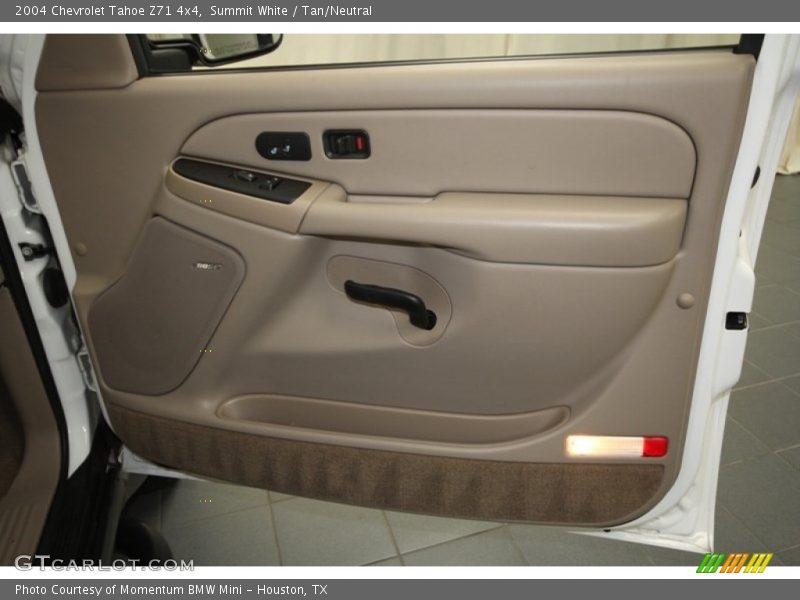 Summit White / Tan/Neutral 2004 Chevrolet Tahoe Z71 4x4