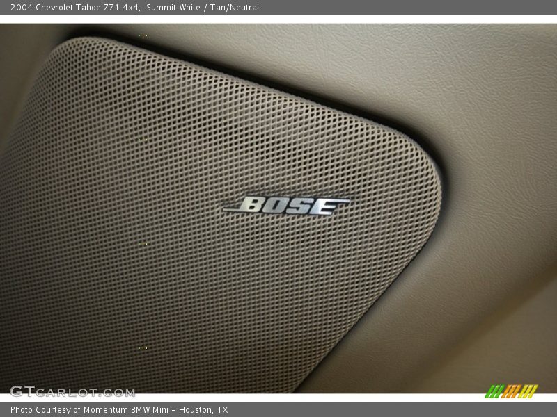 Summit White / Tan/Neutral 2004 Chevrolet Tahoe Z71 4x4