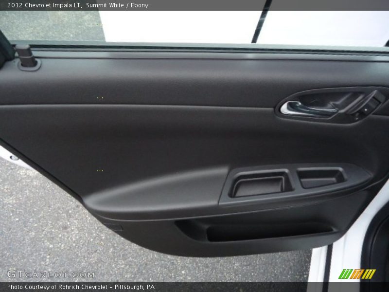 Summit White / Ebony 2012 Chevrolet Impala LT