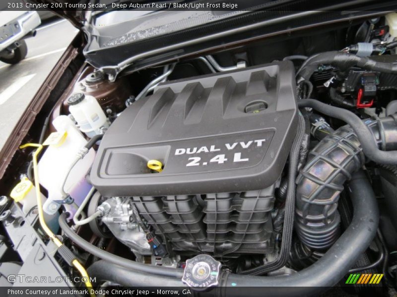 Deep Auburn Pearl / Black/Light Frost Beige 2013 Chrysler 200 Touring Sedan