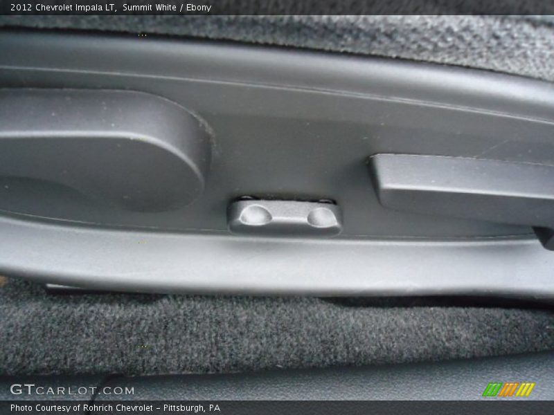 Summit White / Ebony 2012 Chevrolet Impala LT
