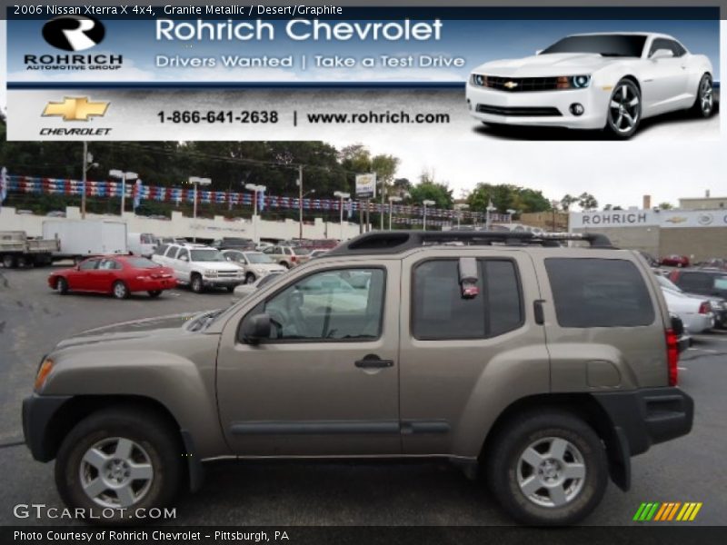 Granite Metallic / Desert/Graphite 2006 Nissan Xterra X 4x4