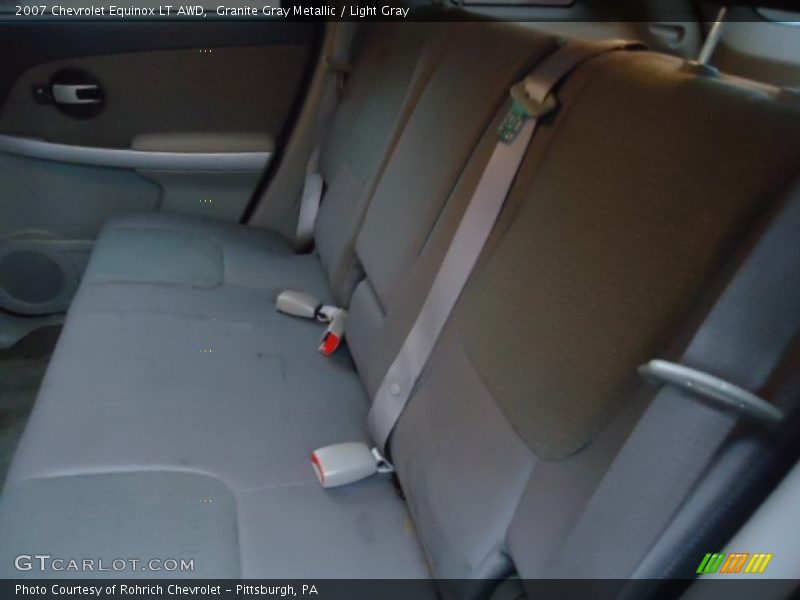 Granite Gray Metallic / Light Gray 2007 Chevrolet Equinox LT AWD