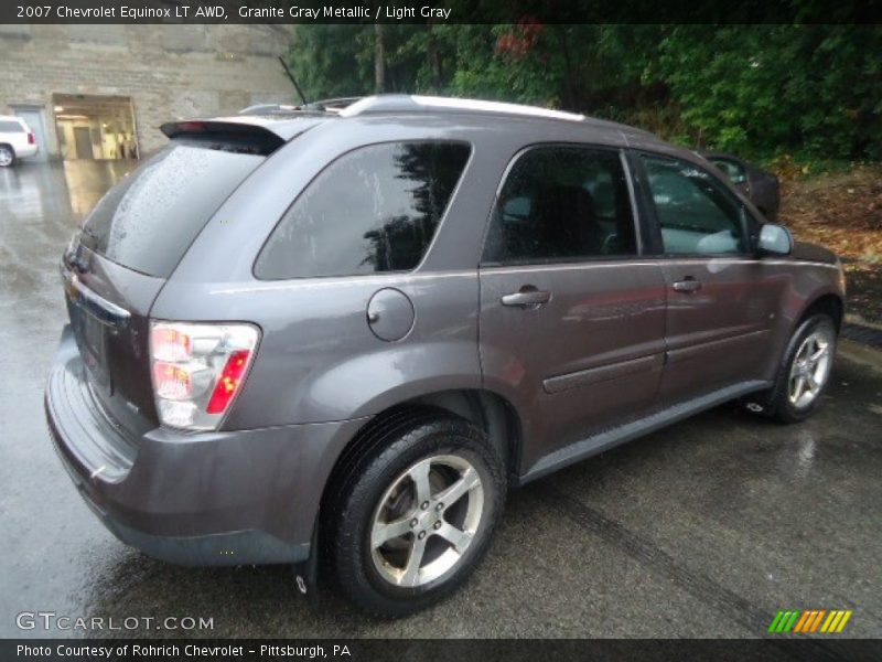 Granite Gray Metallic / Light Gray 2007 Chevrolet Equinox LT AWD