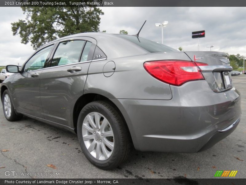 Tungsten Metallic / Black 2013 Chrysler 200 Touring Sedan