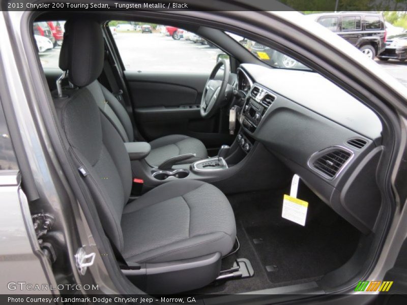 Tungsten Metallic / Black 2013 Chrysler 200 Touring Sedan